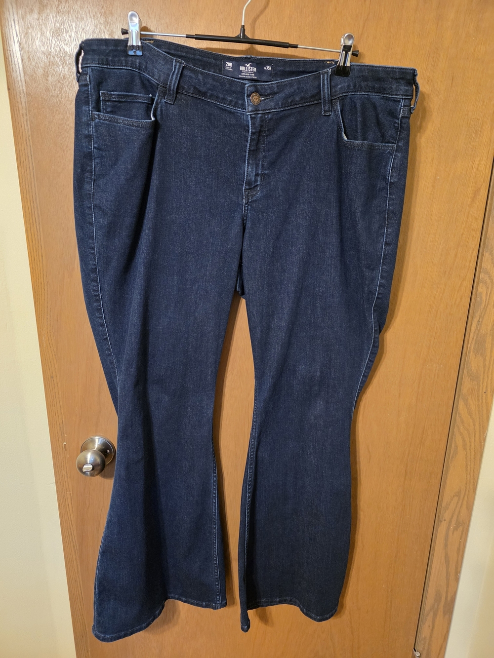 Hollister Low Rise Flare Jeans (Size 20R)